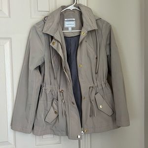 Charter Club Womens Anorak rain jacket